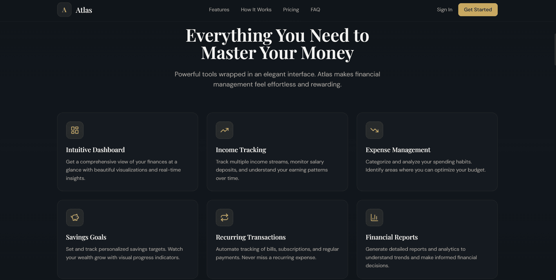 All Features Overview
